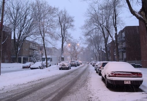 cycle de neige